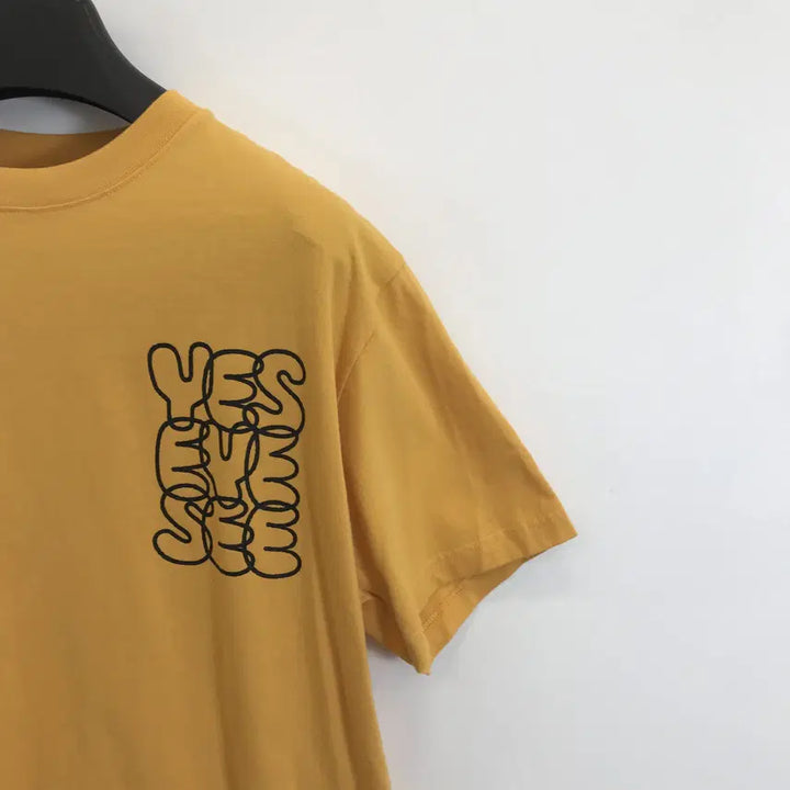 [BUNJANG] YESEYESEE Yellow T-shirt [L] / 예스아이씨 YESEYESEE 반팔티셔츠 [L]