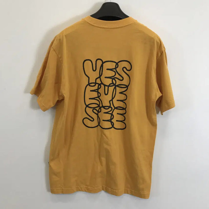 [BUNJANG] YESEYESEE Yellow T-shirt [L] / 예스아이씨 YESEYESEE 반팔티셔츠 [L]
