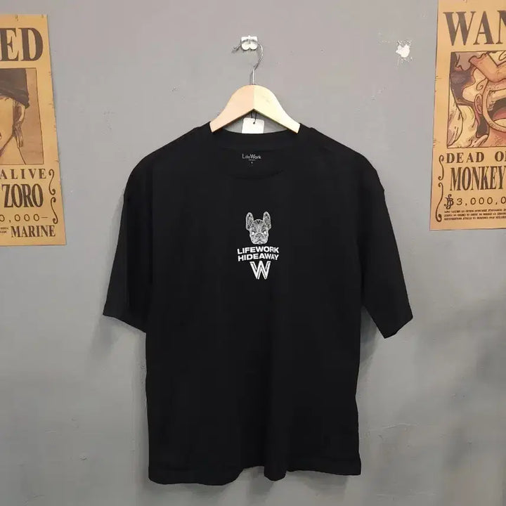 [SOLD OUT] 라이프워크 블랙 반팔 티셔츠
