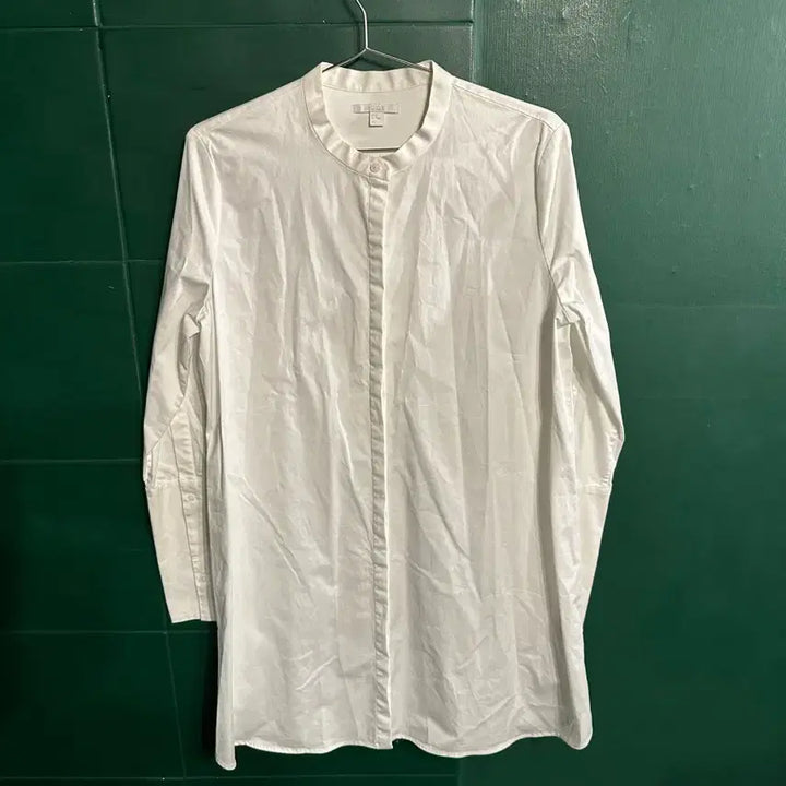 [BUNJANG] COS White Long Shirt EUR 38 / COS 코스 화이트 롱셔츠 EUR 38사이즈