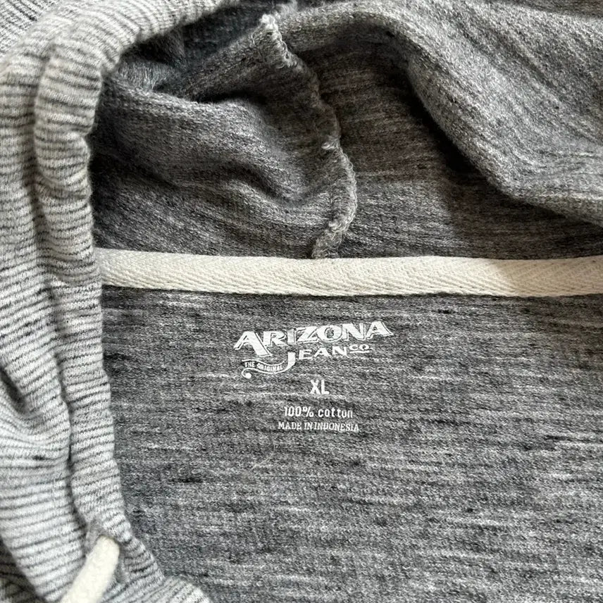 [BUNJANG] Arizona Jeans Slub Hoodie Zip-up / 아리조나진스 슬랍 후드집업