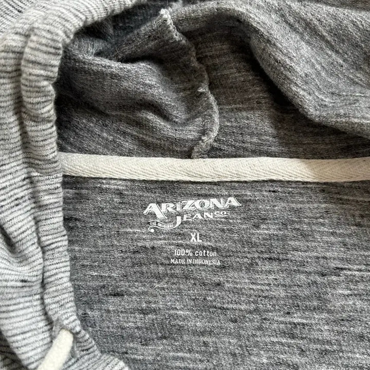 [BUNJANG] Arizona Jeans Slub Hoodie Zip-up / 아리조나진스 슬랍 후드집업