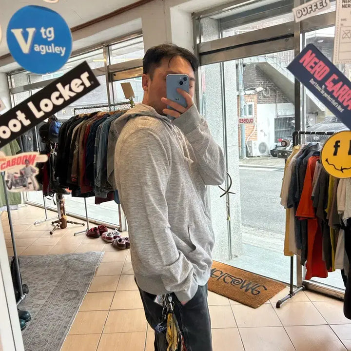 [BUNJANG] Arizona Jeans Slub Hoodie Zip-up / 아리조나진스 슬랍 후드집업