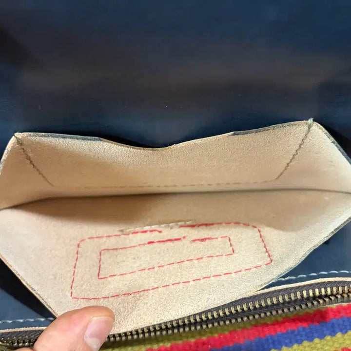 [BUNJANG] Japanese Handmade Vintage Blue Trucker Wallet and Chain Set / 제패니즈 헨드메이드 트러커 월렛 체인 세트