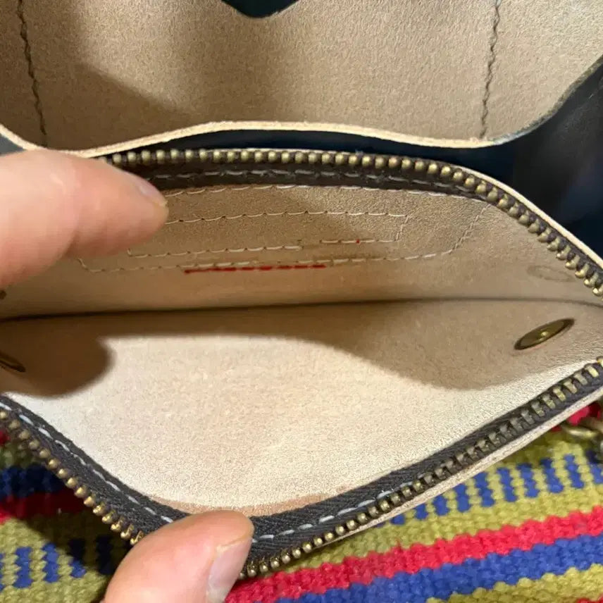 [BUNJANG] Japanese Handmade Vintage Blue Trucker Wallet and Chain Set / 제패니즈 헨드메이드 트러커 월렛 체인 세트