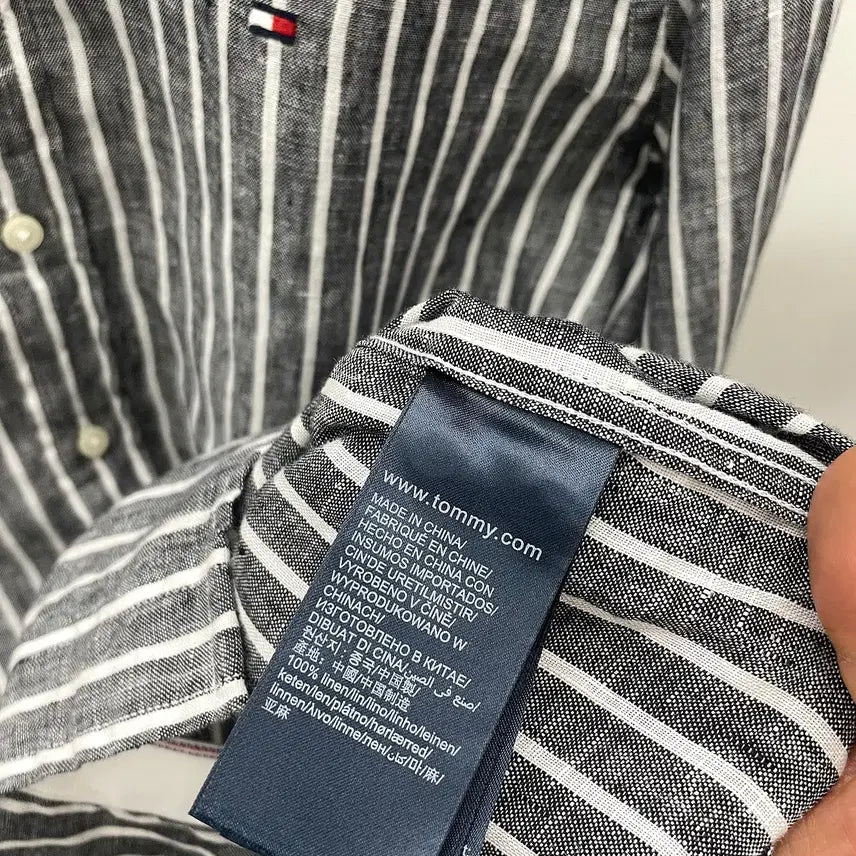 [SOLD OUT] 100~105)타미힐피거 프리미엄 린넨 셔츠