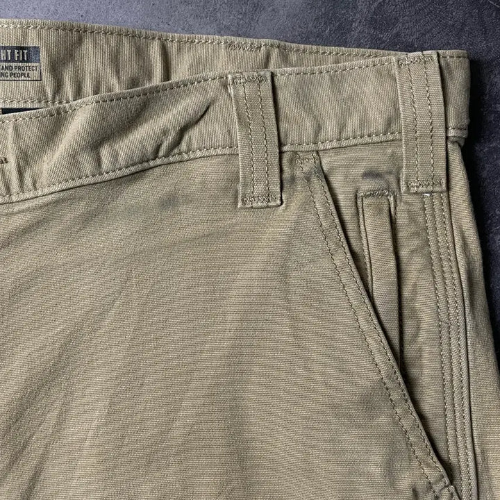 [BUNJANG] CARHARTT 칼하트 빈티지 베이지 스트레이트핏 워크 팬츠 A00837 / CARHARTT 칼하트 빈티지 베이지 스트레이트핏 워크 팬츠 A00837