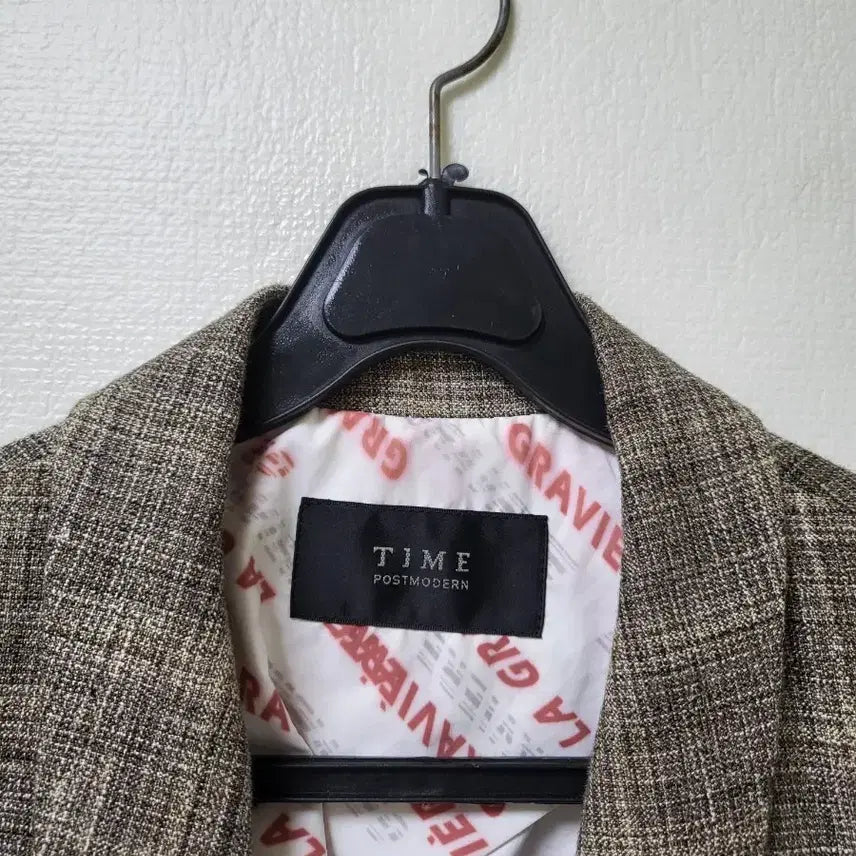 [SOLD OUT] 타임 체크 롱 자켓 55-66