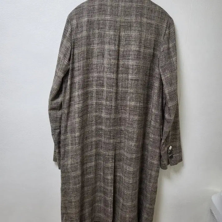 [SOLD OUT] 타임 체크 롱 자켓 55-66