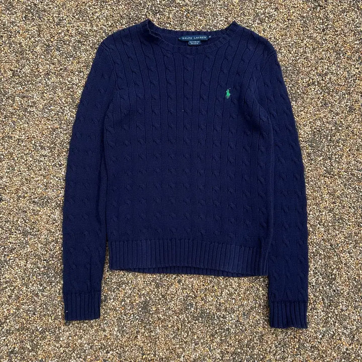 [BUNJANG] 폴로(POLO RalphLauren)네이비 케이블 니트 / 폴로(POLO RalphLauren)네이비 케이블 니트