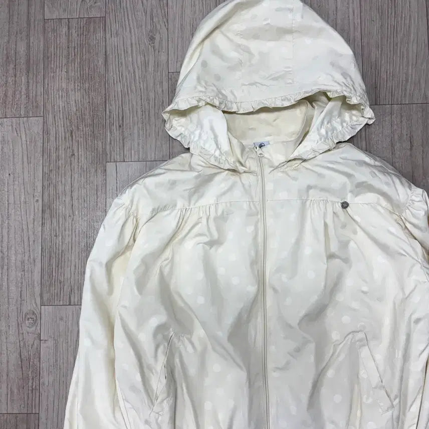 [SOLD OUT] 론론 도트 후드 바람막이F