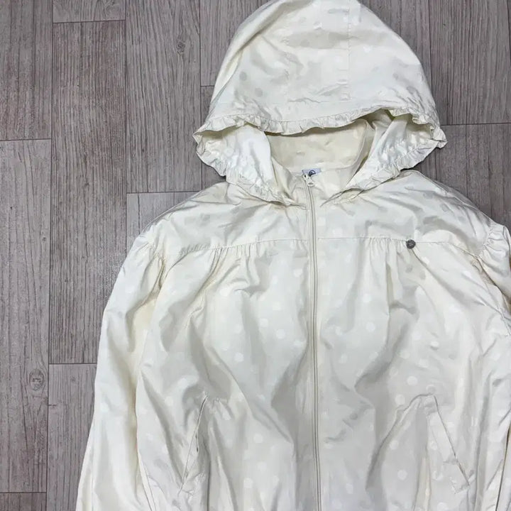 [SOLD OUT] 론론 도트 후드 바람막이F