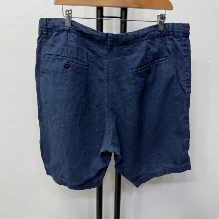 [BUNJANG] 정품) GANT 간트 남성 네이비 린넨 반바지 XL(38인치) / 정품) GANT 간트 남성 네이비 린넨 반바지 XL(38인치)