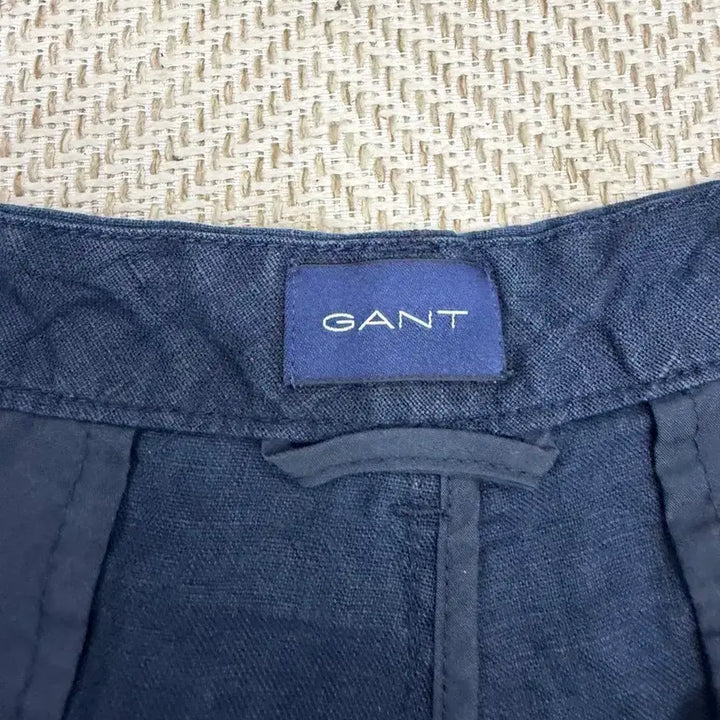 [BUNJANG] 정품) GANT 간트 남성 네이비 린넨 반바지 XL(38인치) / 정품) GANT 간트 남성 네이비 린넨 반바지 XL(38인치)