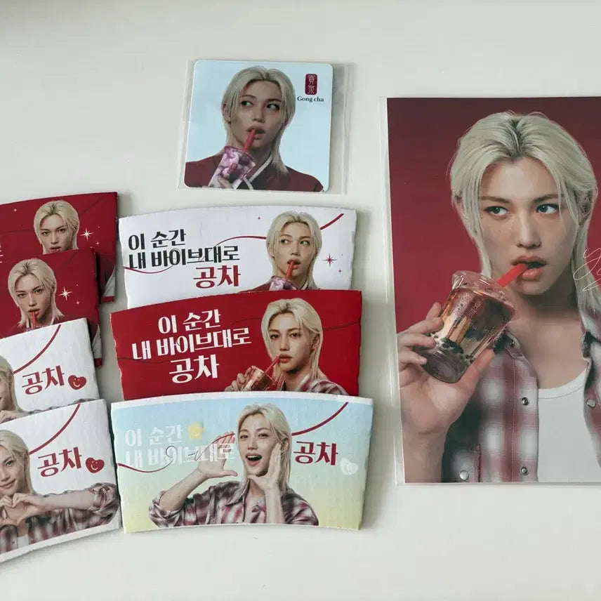 [SOLD OUT] [BUNJANG] Stray Kids Felix Gongcha Mini Poster / 스트레이키즈 필릭스 공차 미니포스터