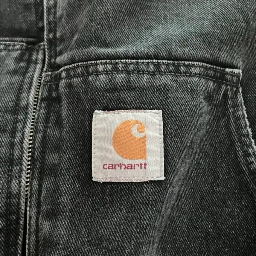 [SOLD OUT] 칼하트 WIP 메이틀랜드 데님 OG 액티브 자켓 블랙 스톤 워시드