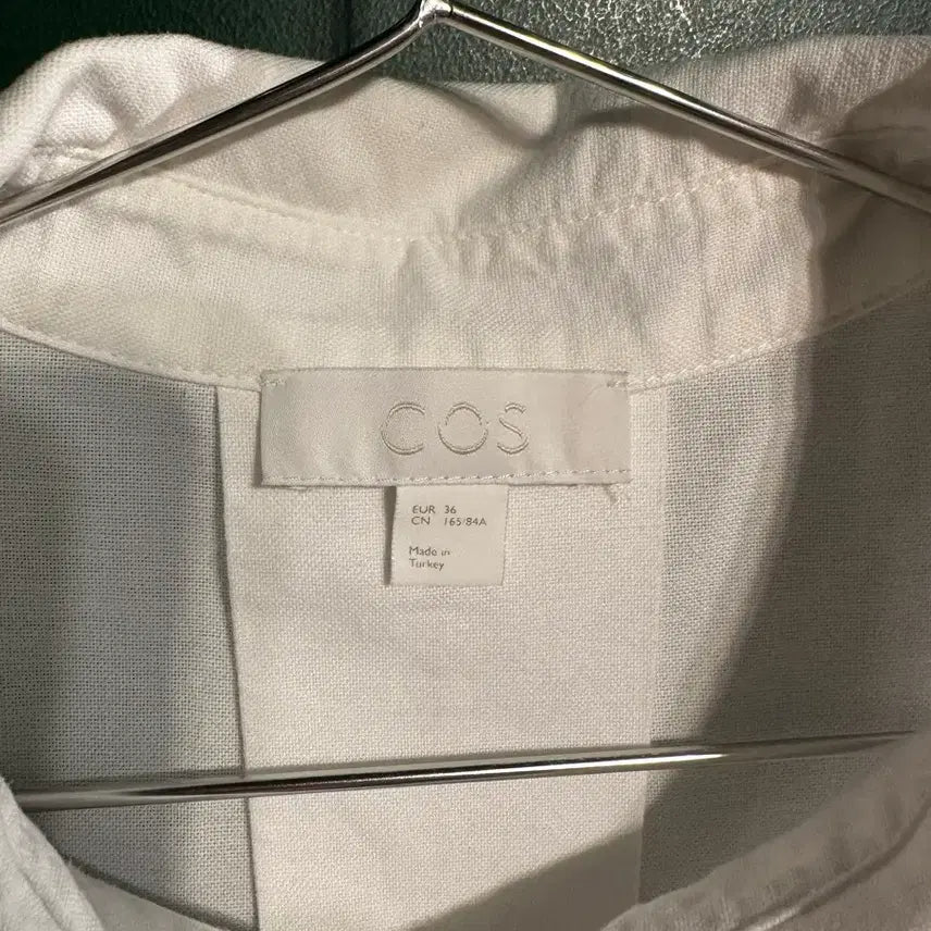 [BUNJANG] COS 화이트 셔츠 원피스 EUR 36사이즈 / COS 화이트 셔츠 원피스 EUR 36사이즈