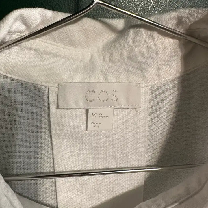 [BUNJANG] COS 화이트 셔츠 원피스 EUR 36사이즈 / COS 화이트 셔츠 원피스 EUR 36사이즈