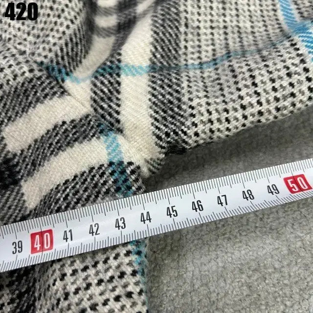 [BUNJANG] 버버리 런던 체크 더블 코트 / 버버리 런던 체크 더블 코트