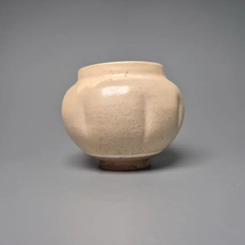 [BUNJANG] Chinese Jin Dynasty Celadon Porcelain Vase / [진품] 금나라 시대 출토품 백유 능화문 호 중국도자기 골동품 수집품
