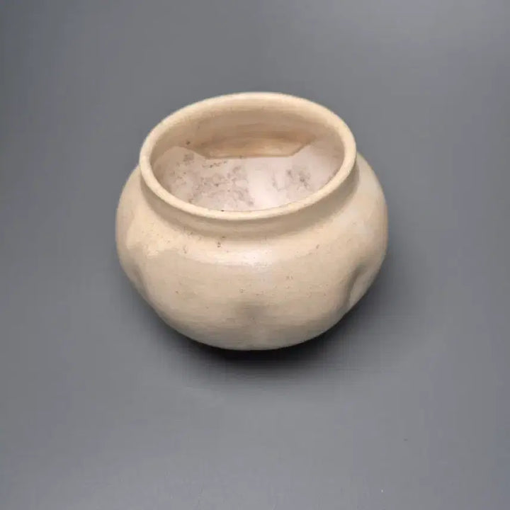 [BUNJANG] Chinese Jin Dynasty Celadon Porcelain Vase / [진품] 금나라 시대 출토품 백유 능화문 호 중국도자기 골동품 수집품