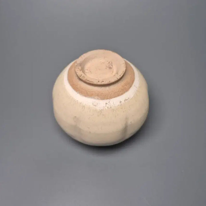 [BUNJANG] Chinese Jin Dynasty Celadon Porcelain Vase / [진품] 금나라 시대 출토품 백유 능화문 호 중국도자기 골동품 수집품