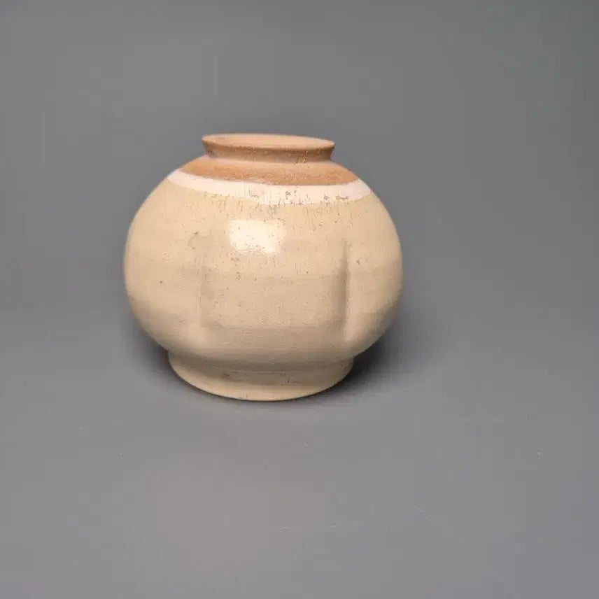 [BUNJANG] Chinese Jin Dynasty Celadon Porcelain Vase / [진품] 금나라 시대 출토품 백유 능화문 호 중국도자기 골동품 수집품