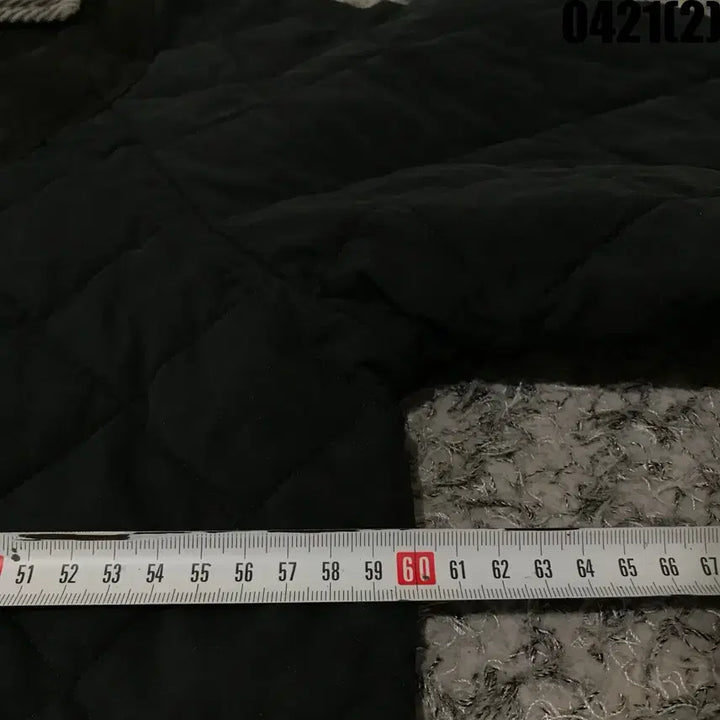 [BUNJANG] Marci linda 퀼팅 자켓 블랙 코듀로이 카라 L / Marci linda 퀼팅 자켓 블랙 코듀로이 카라 L