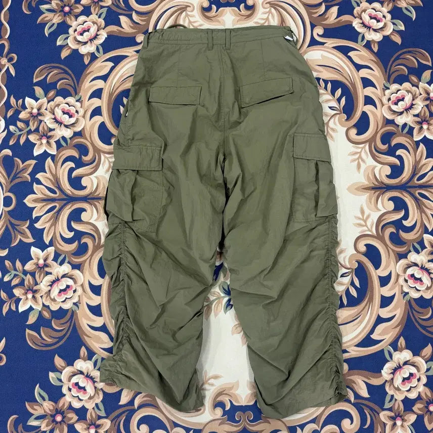 [SOLD OUT] (L)엑스톤즈 XTONZ 우븐 카고셔링팬츠(카키)