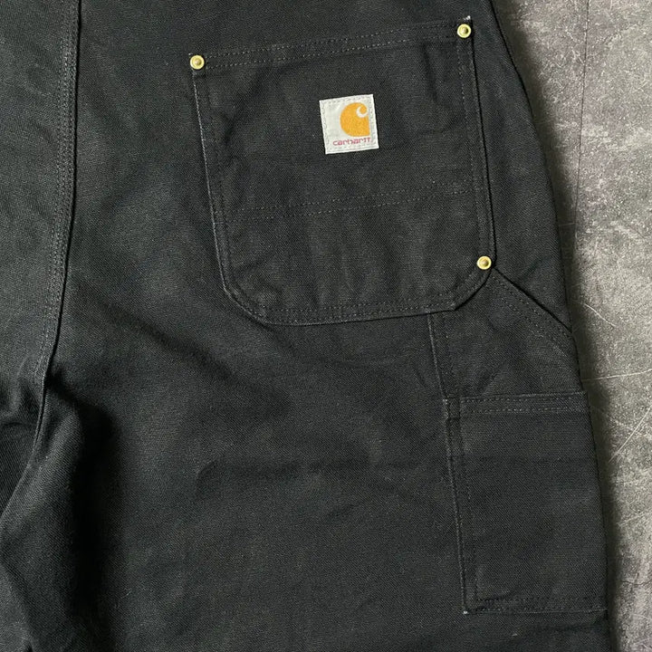 [BUNJANG] CARHARTT 칼하트 B01 블랙 더블니 워크 팬츠 A00839 / CARHARTT 칼하트 B01 블랙 더블니 워크 팬츠 A00839