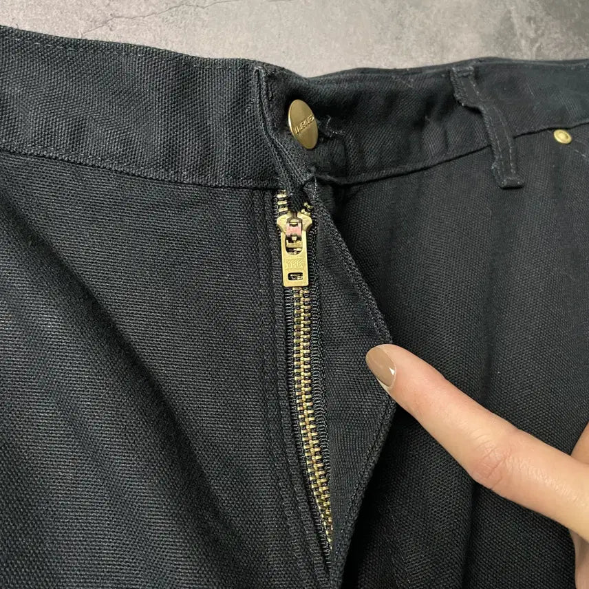 [BUNJANG] CARHARTT 칼하트 B01 블랙 더블니 워크 팬츠 A00839 / CARHARTT 칼하트 B01 블랙 더블니 워크 팬츠 A00839