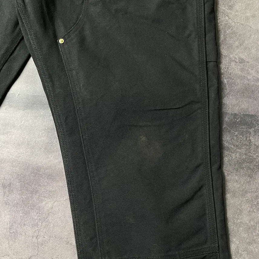[BUNJANG] CARHARTT 칼하트 B01 블랙 더블니 워크 팬츠 A00839 / CARHARTT 칼하트 B01 블랙 더블니 워크 팬츠 A00839