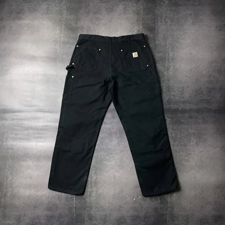 [BUNJANG] CARHARTT 칼하트 B01 블랙 더블니 워크 팬츠 A00839 / CARHARTT 칼하트 B01 블랙 더블니 워크 팬츠 A00839