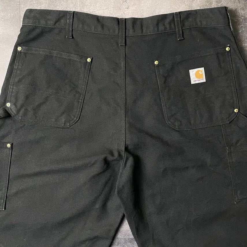 [BUNJANG] CARHARTT 칼하트 B01 블랙 더블니 워크 팬츠 A00839 / CARHARTT 칼하트 B01 블랙 더블니 워크 팬츠 A00839