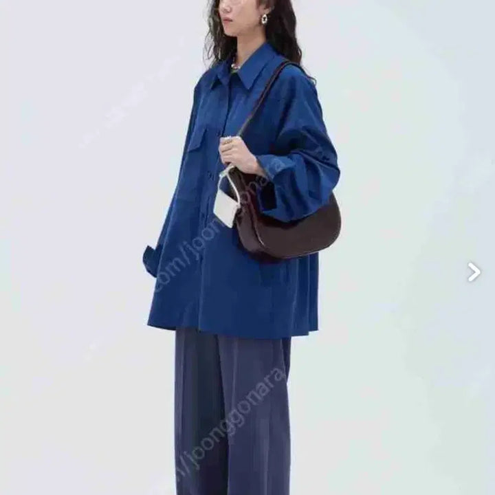 [SOLD OUT] 에토스 블루 셔츠