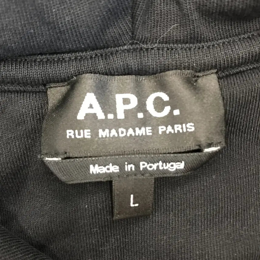 [SOLD OUT] A.P.C 아페쎄 루마담 파리 후드티셔츠 [L]