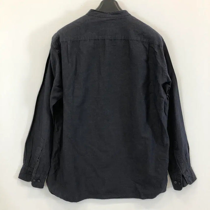 [SOLD OUT] 유니클로 헨리넥 린넨셔츠 XL 다크네이비