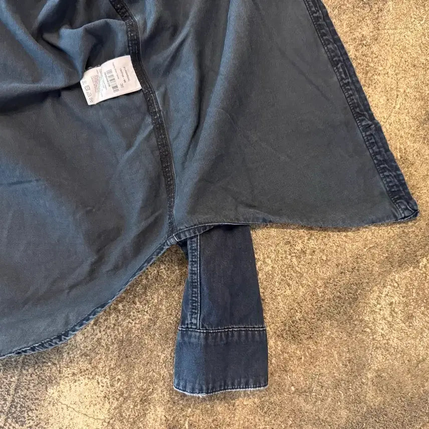 [SOLD OUT] MSGM 블랙 데님 셔츠