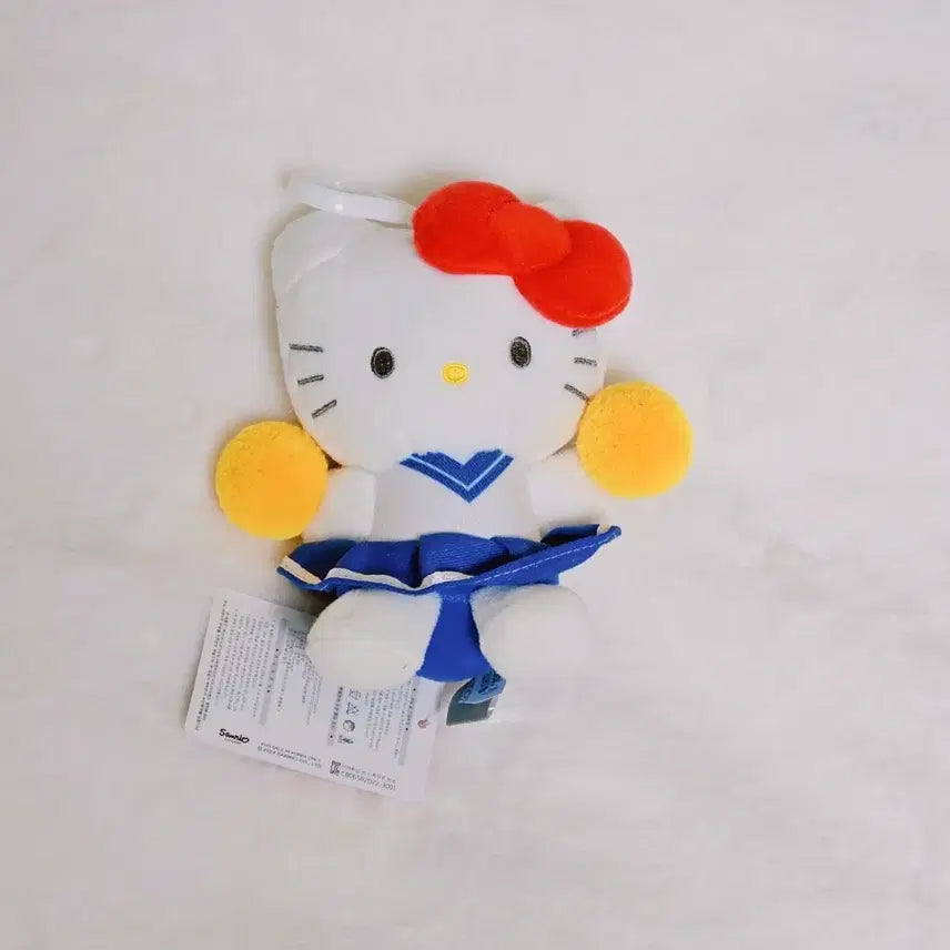 [BUNJANG] Sanrio Hello Kitty Cheerleader Doll Keyring / 산리오 헬로키티 치어리더 인형 키링