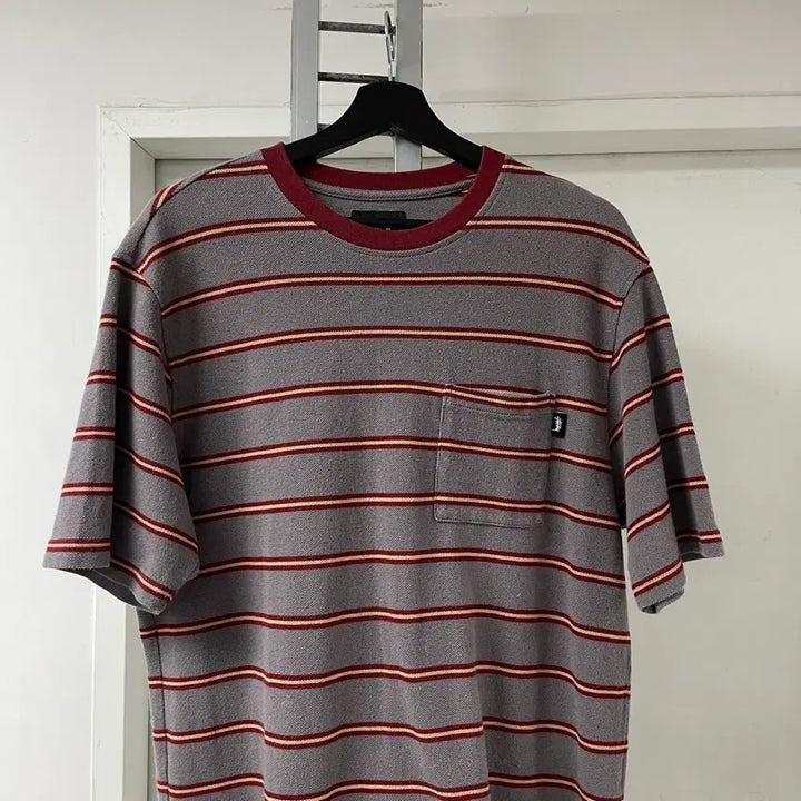 [SOLD OUT] 스투시 단가라 반팔 티셔츠 L