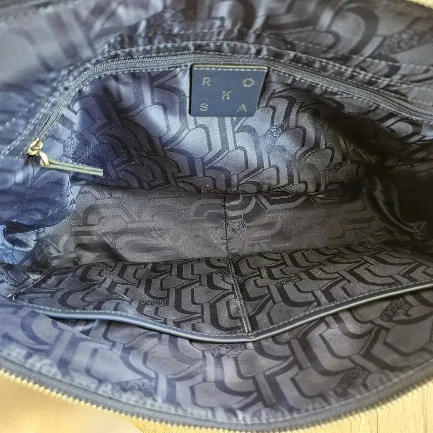 [BUNJANG] Rosa.K Jacquard Messenger Bag LL Size / 로사케이 자카드 메신저백 LL사이즈