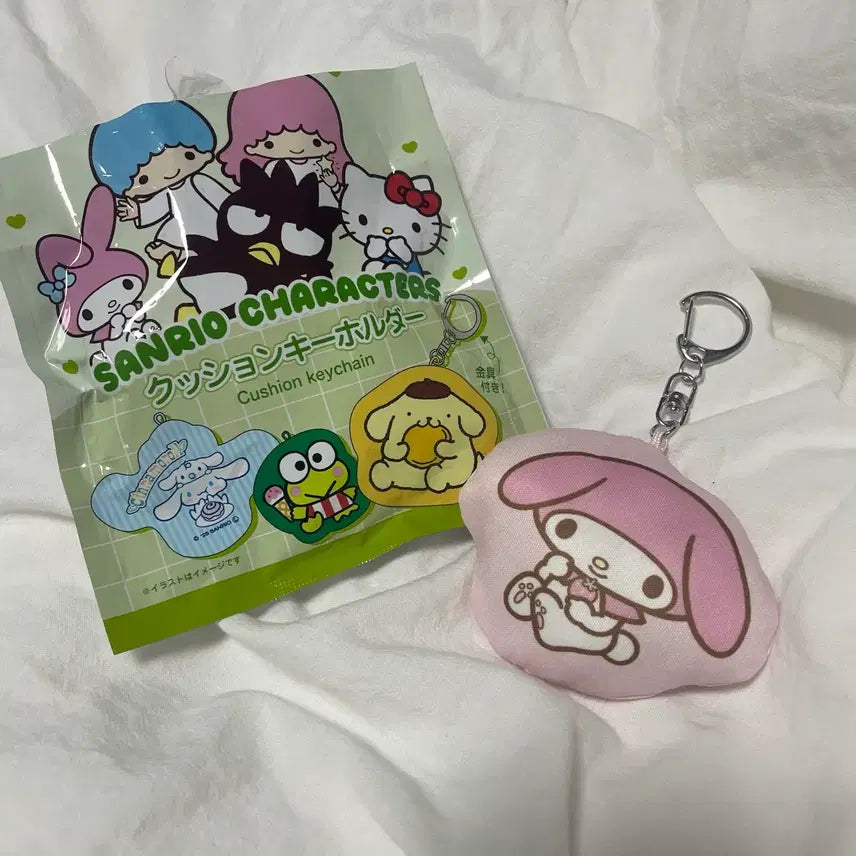 [BUNJANG] Sanrio My Melody Cushion Key Chain / 산리오 쿠션 키체인 (마이멜로디)