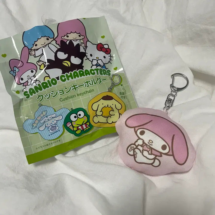 [BUNJANG] Sanrio My Melody Cushion Key Chain / 산리오 쿠션 키체인 (마이멜로디)
