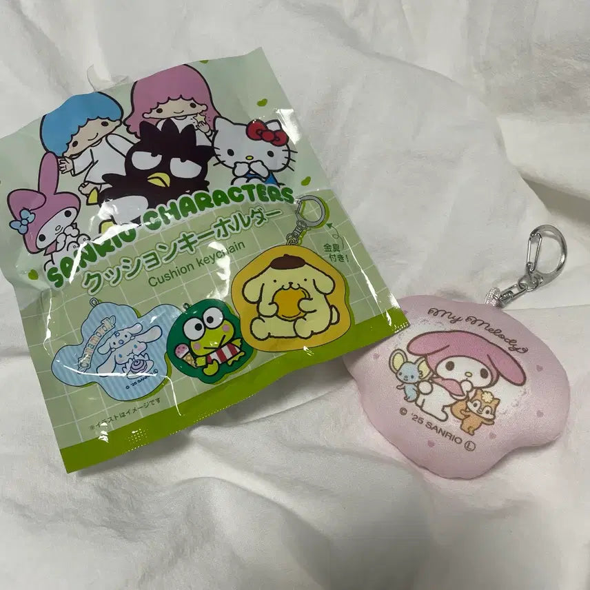 [BUNJANG] Sanrio My Melody Cushion Key Chain / 산리오 쿠션 키체인 (마이멜로디)