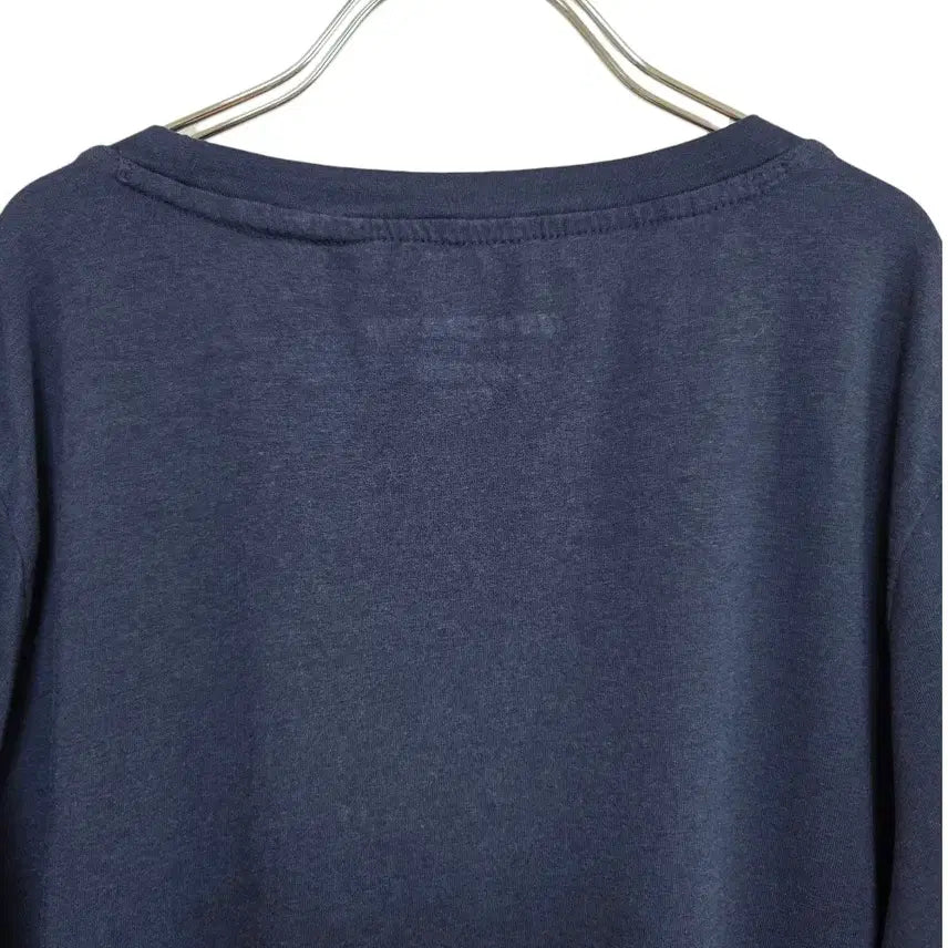 [BUNJANG] Tommy Hilfiger Big Logo Short Sleeve T-shirt Navy (S) / 타미힐피거 스포츠 반팔티 티셔츠 라운드티 네이비 여성 S