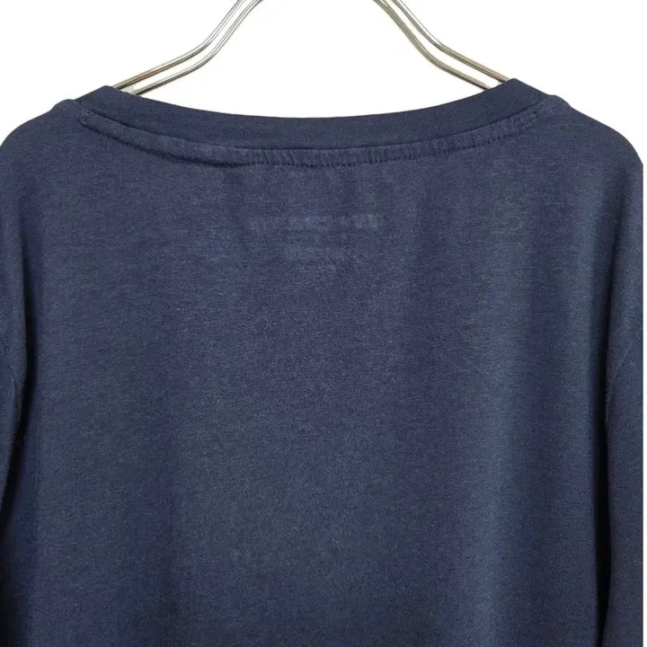 [BUNJANG] Tommy Hilfiger Big Logo Short Sleeve T-shirt Navy (S) / 타미힐피거 스포츠 반팔티 티셔츠 라운드티 네이비 여성 S