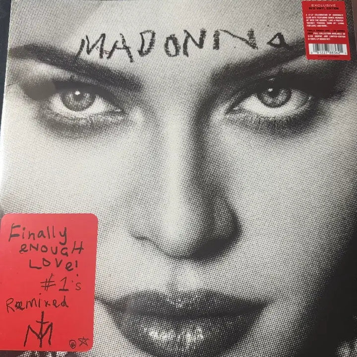 [BUNJANG] Madonna Finally Enough Love Remix 2LP Red Vinyl / 마돈나 (Madonna) Finally Enough Love 리믹스 엘피