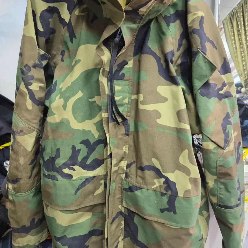 [BUNJANG] Military Camo Field Jacket / 밀리터리 카모 야상 점퍼