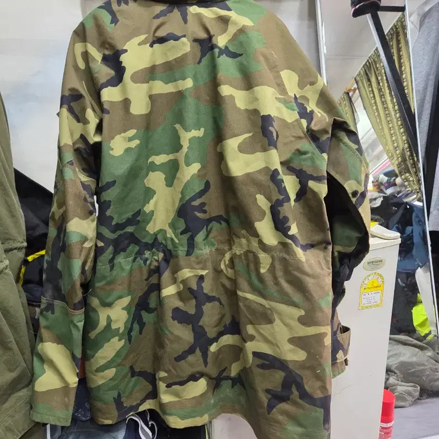 [BUNJANG] Military Camo Field Jacket / 밀리터리 카모 야상 점퍼