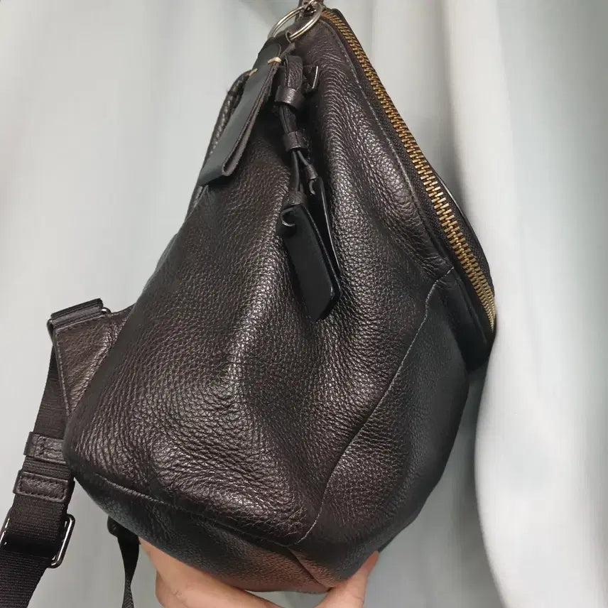 [BUNJANG] TUMI Leather Backpack / TUMI 투미 가죽 백팩